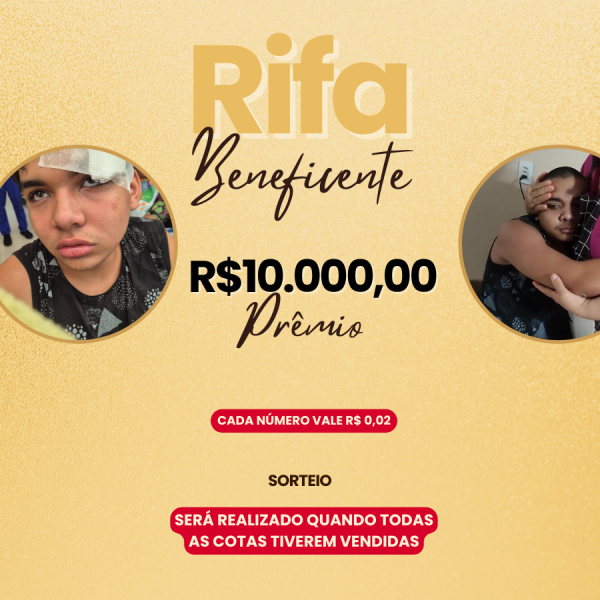 Prêmio Principal R$ 10.000,00